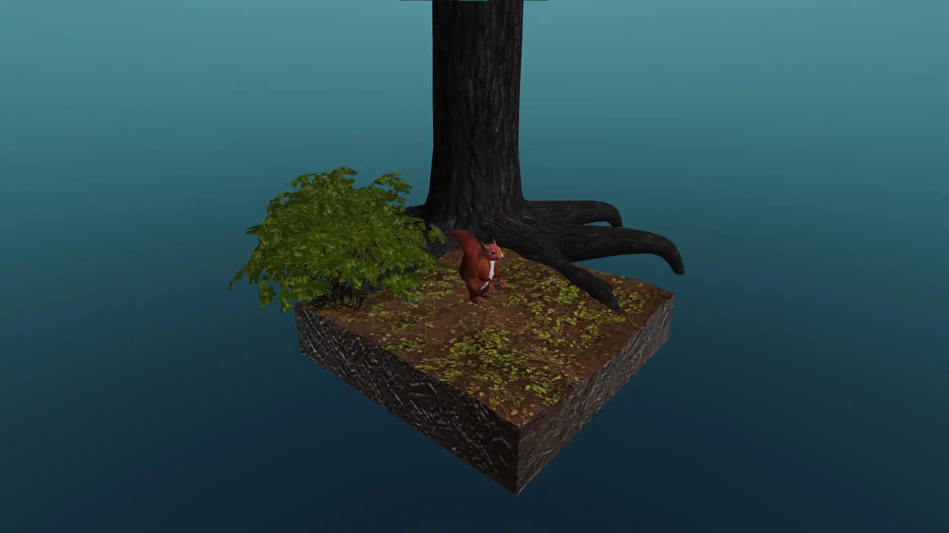 Das Eurasische Eichhörnchen