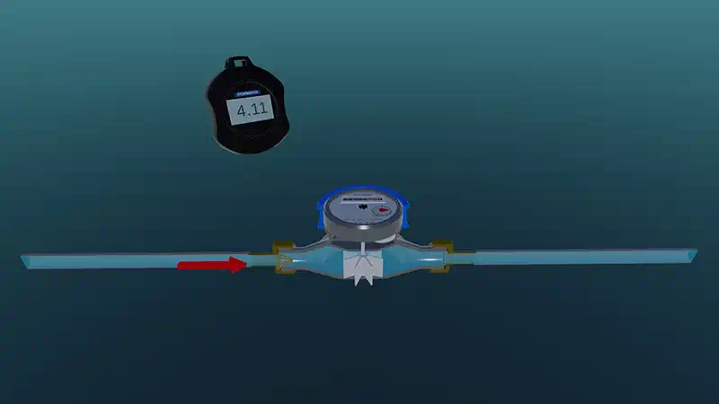 Measurement of volumetric flow rate